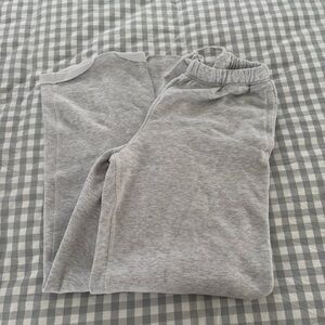 Skims classic straight leg sweats - grey